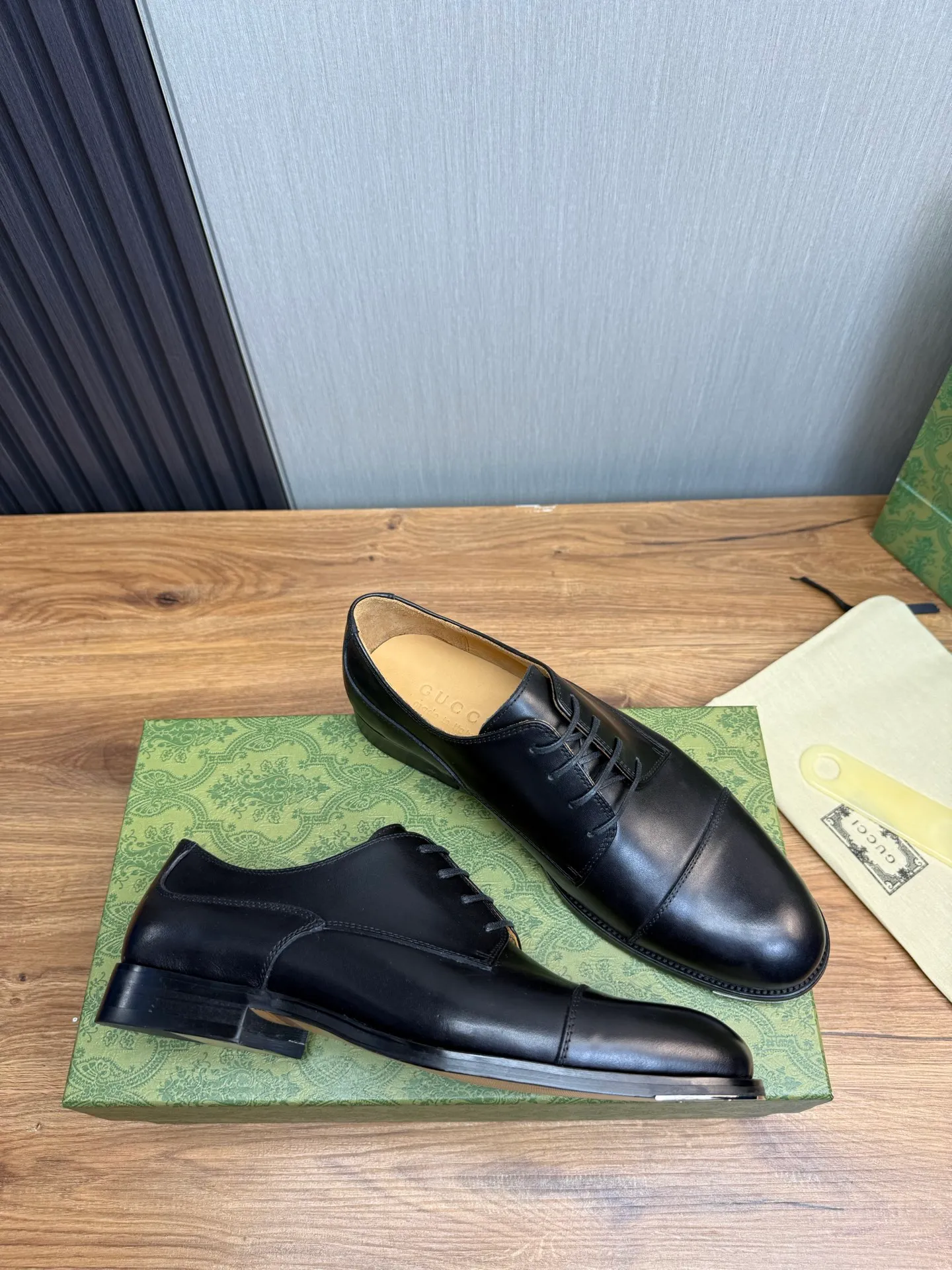 Men's shoes 💰680💰 GUCCI Gucci. Men's business casual leather shoes, all made of imported original brand leather, just to create a more comfortable wearing experience. Upper: original cowhide + imported cowhide lining, original non-slip and wear-resistant outsole ✔️36-45 (38.45 non-refundable)